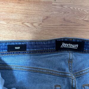 Revtown Men's Sharp Blue Denim Pants